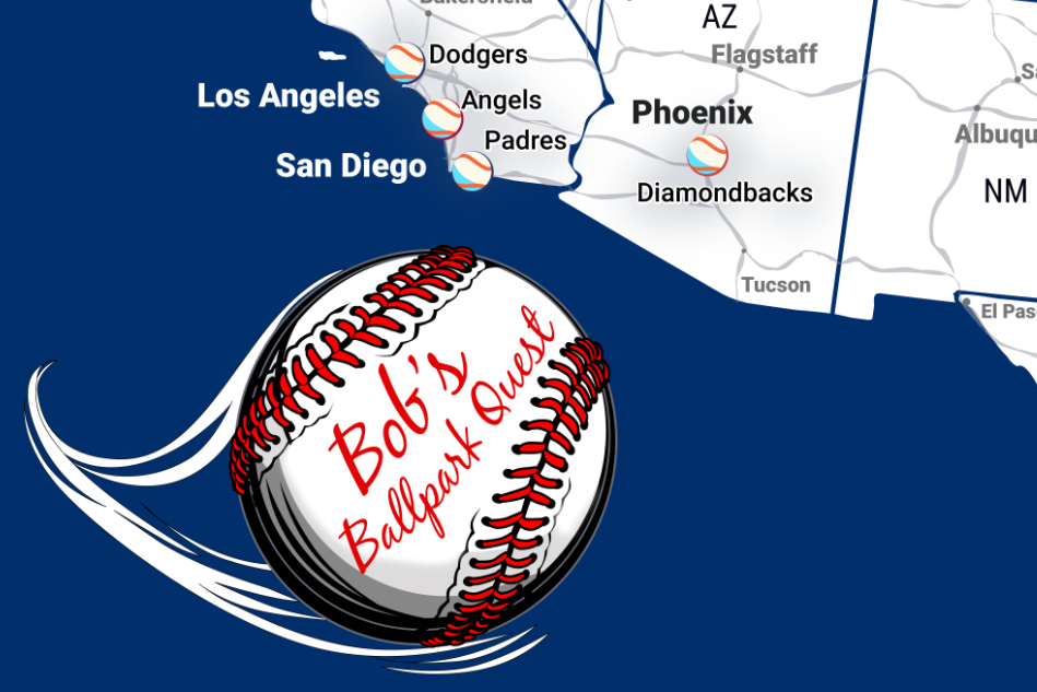 personalized baseball map