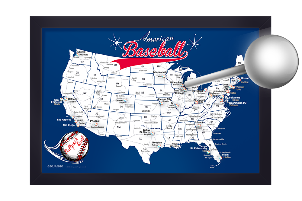 MLB Stadium Map