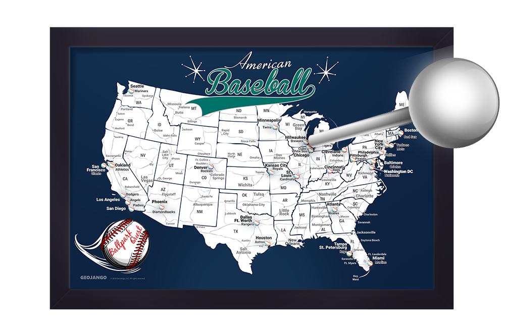 baseball park map