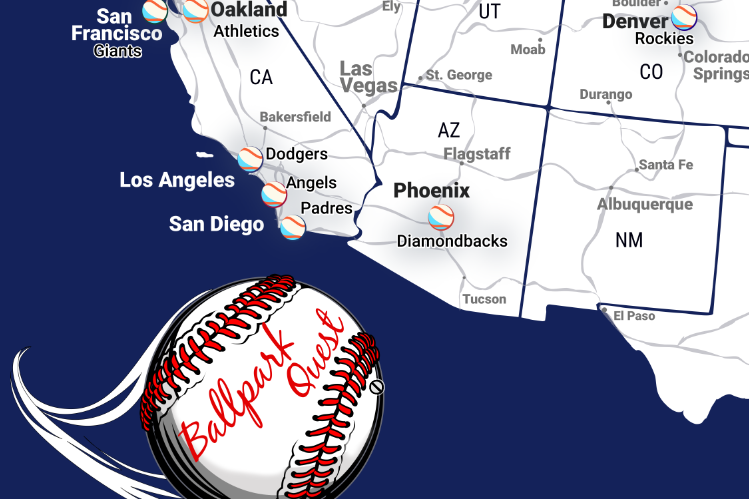 maps for baseball fans