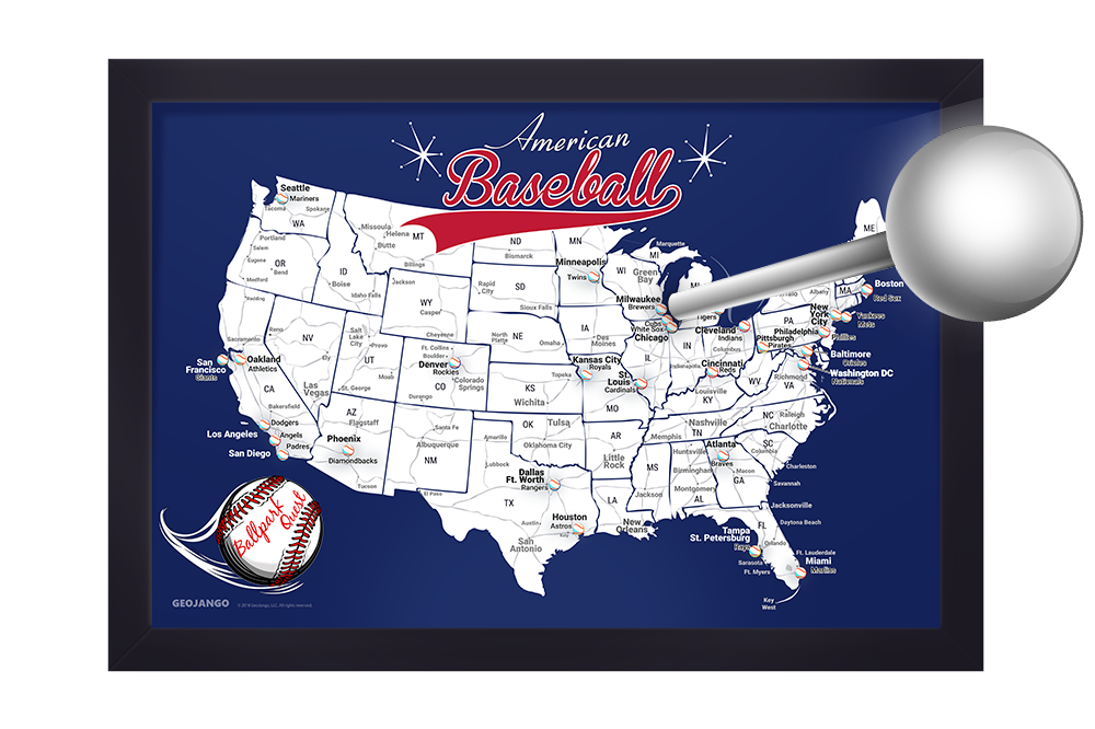 map of baseball stadiums