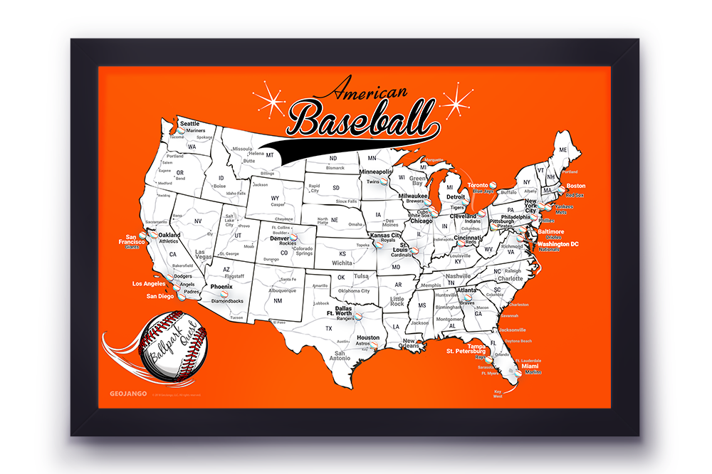 Baltimore Orioles Map