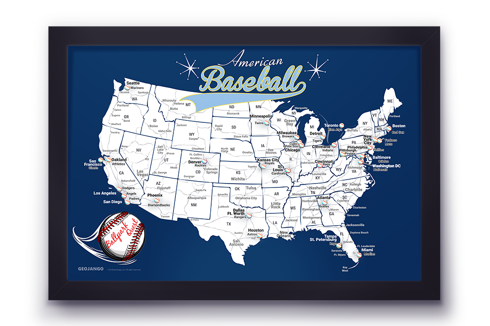 Tampa Bay Rays Map