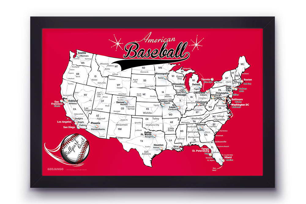 Cincinnati Reds Map