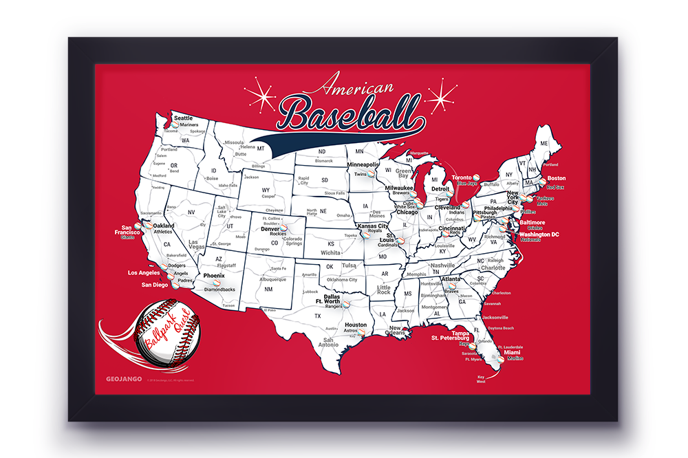 Boston Red Sox Map