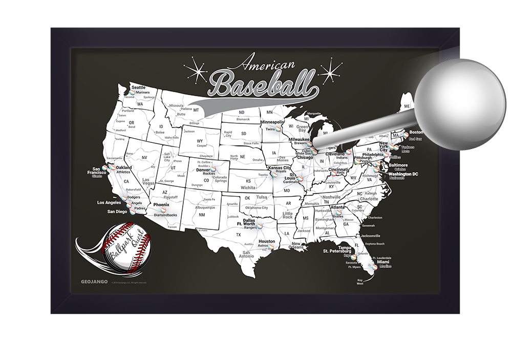 baseball stadium maps