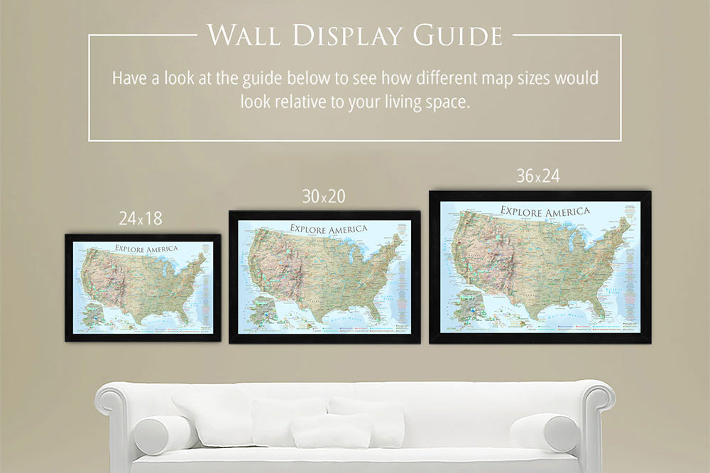 custom usa maps