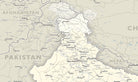 detailed northern india map