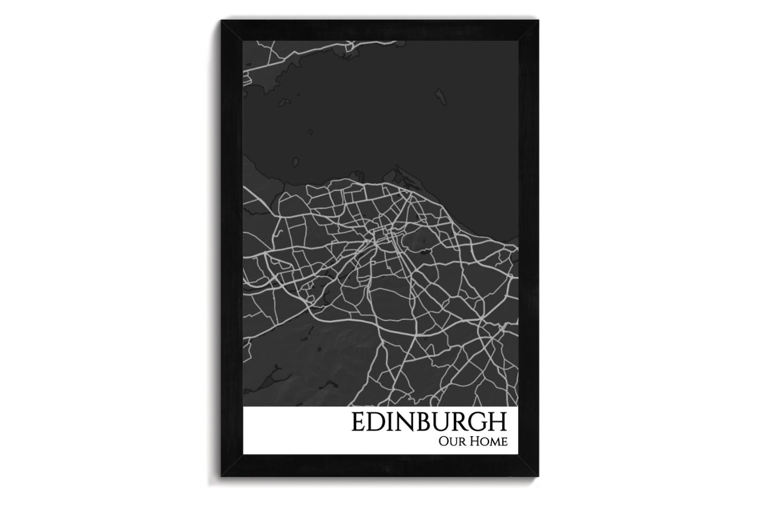 Edinburgh Scotland map