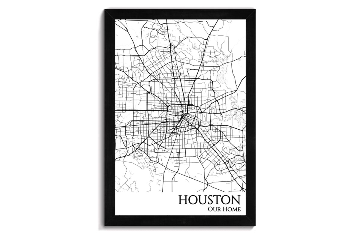 map of houston