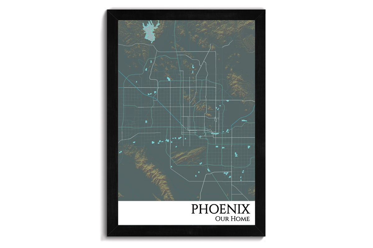 map of phoenix area