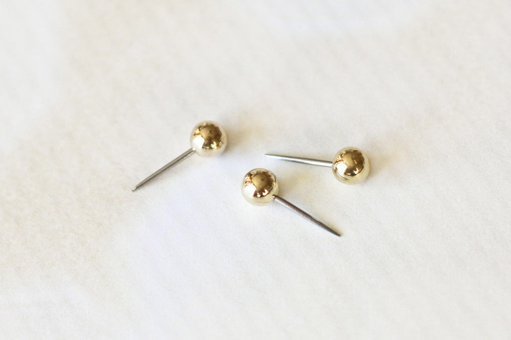 Gold Push Pins
