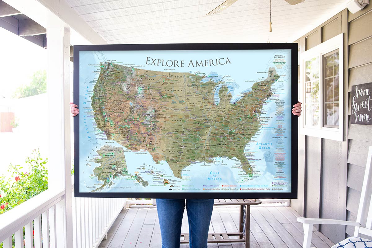create a national park map