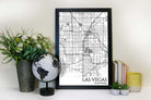 las vegas nevada map