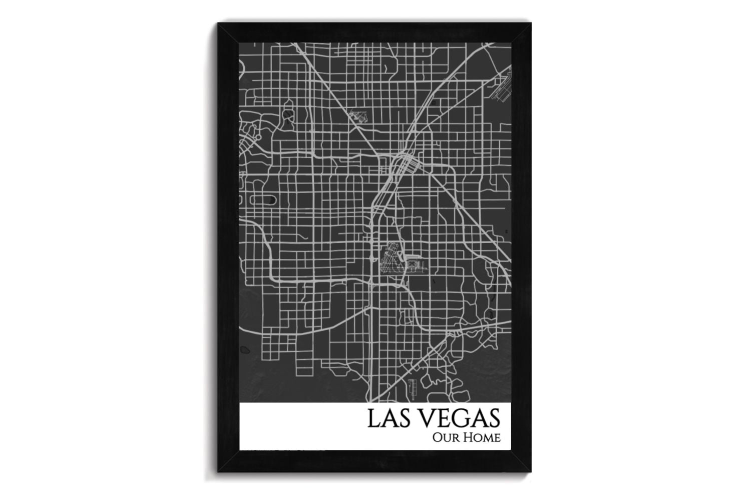 las vegas map