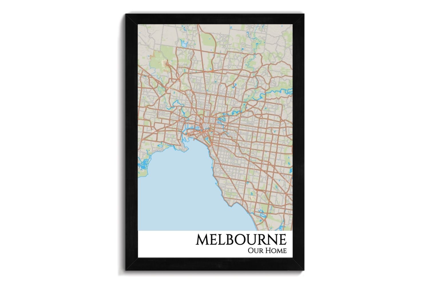 melbourne city map