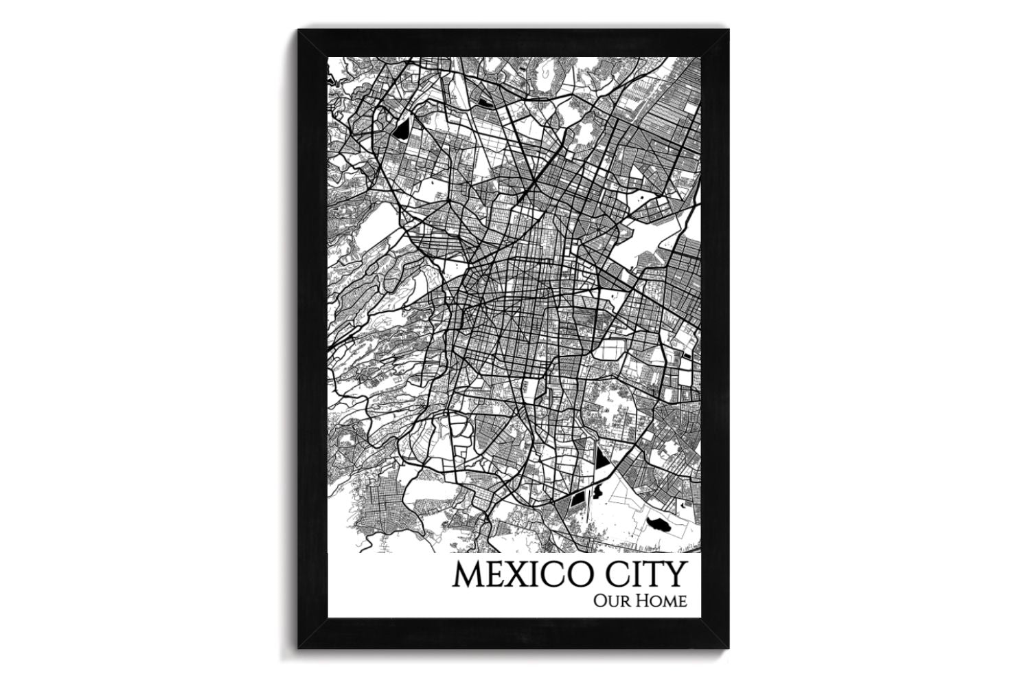 map of mexico city