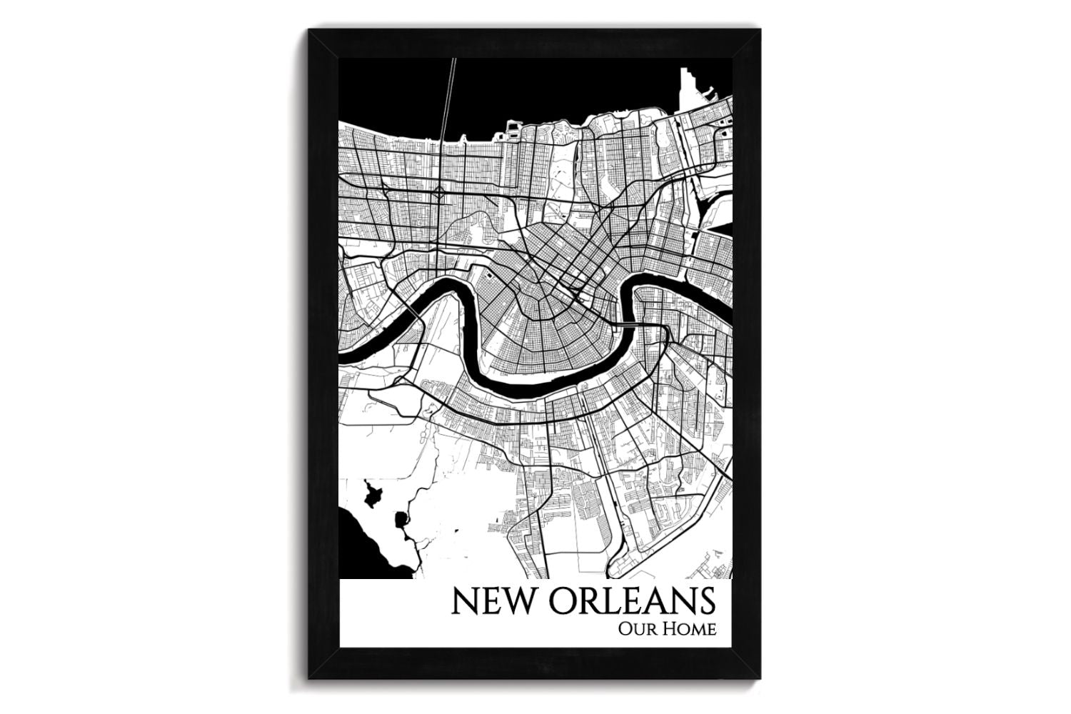 New Orleans Map