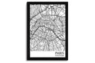 map of paris france