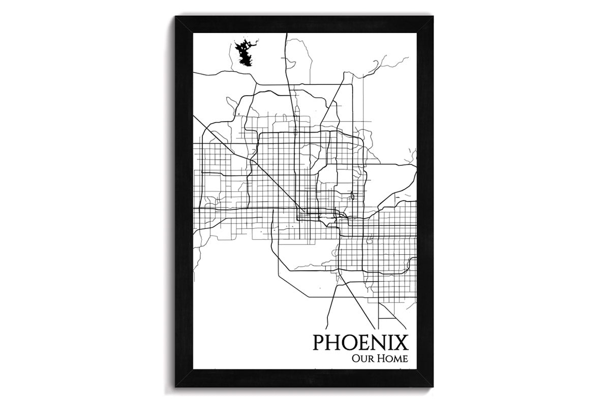 map of phoenix