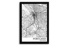 Portland Oregon City Map