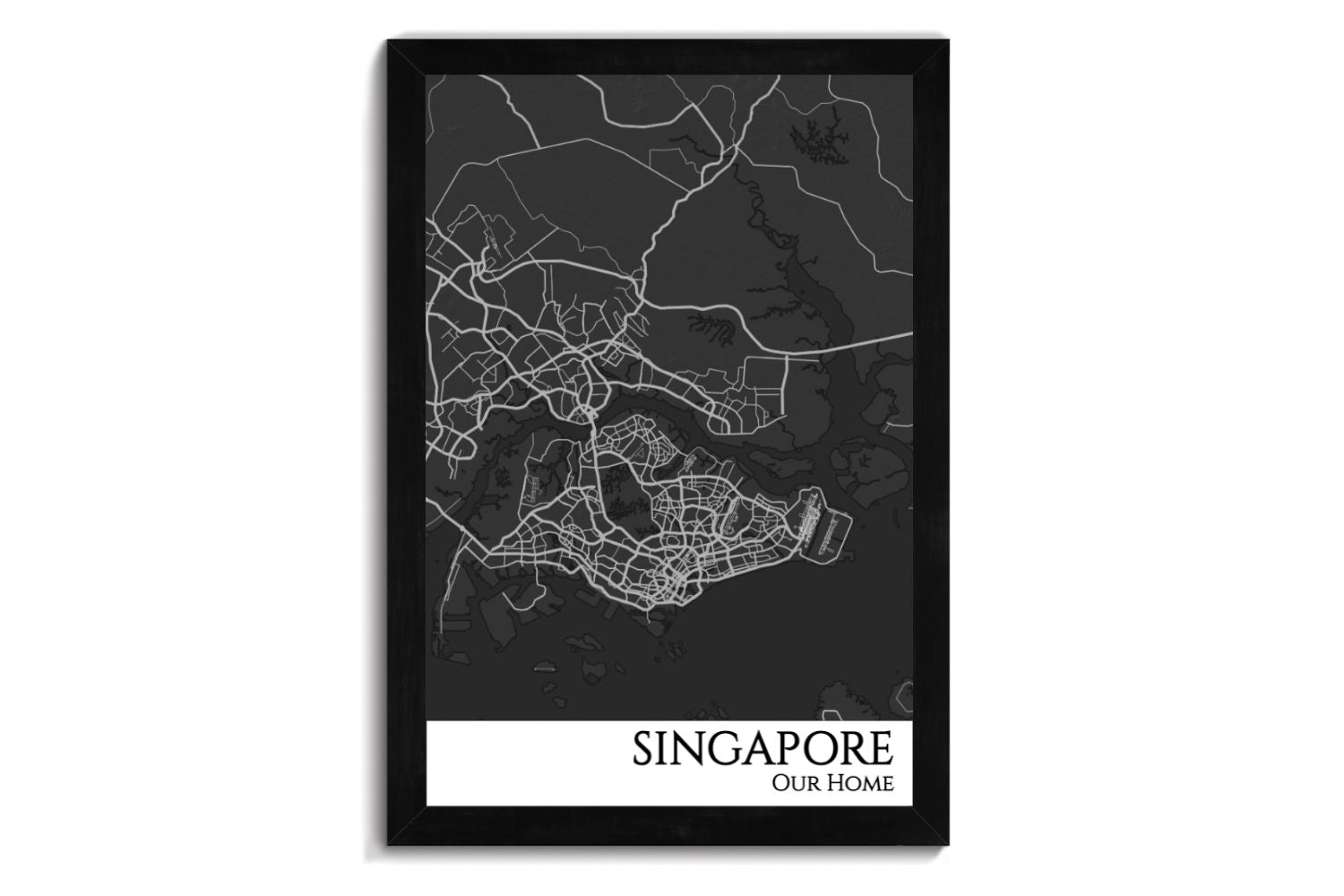 map of singapore