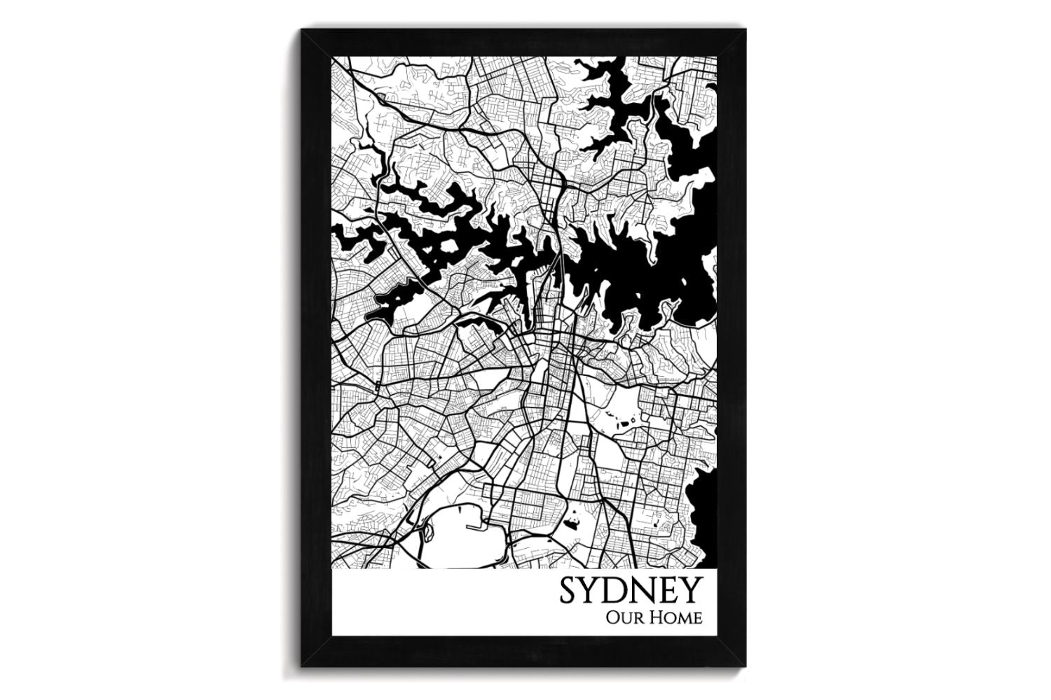 map of sydney australia
