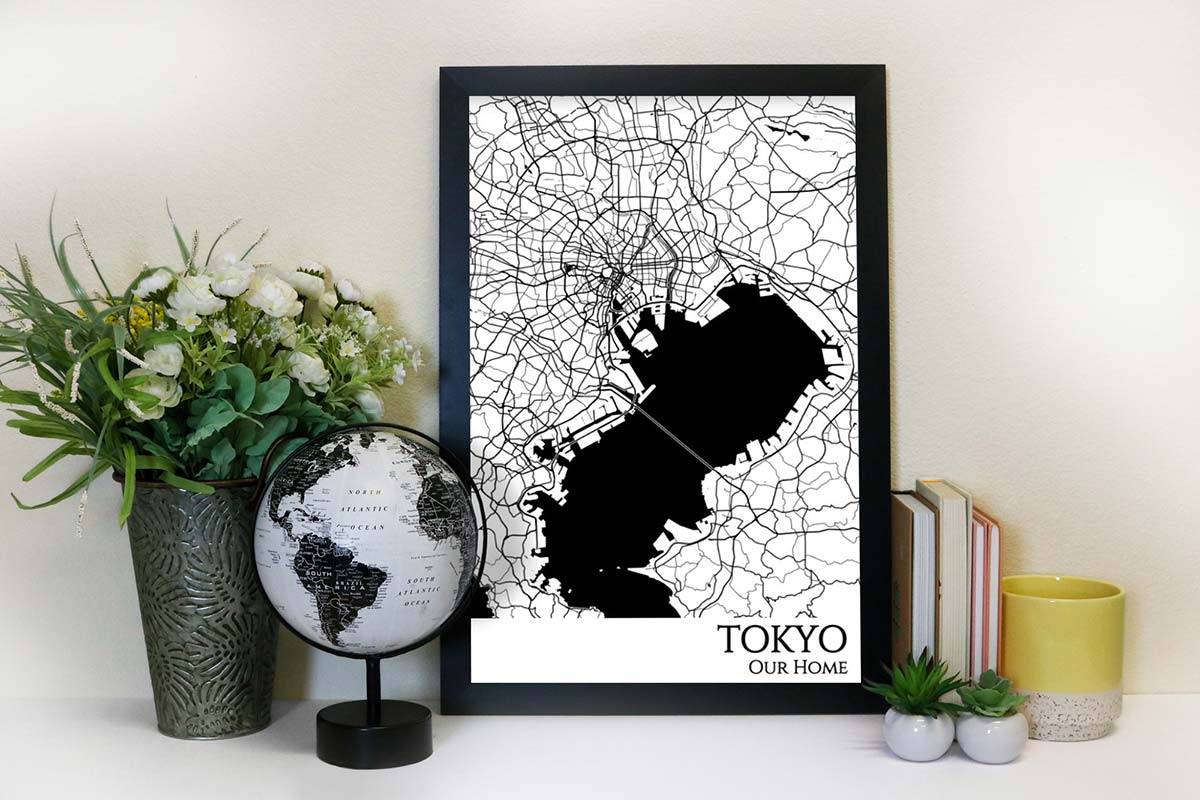 map of tokyo