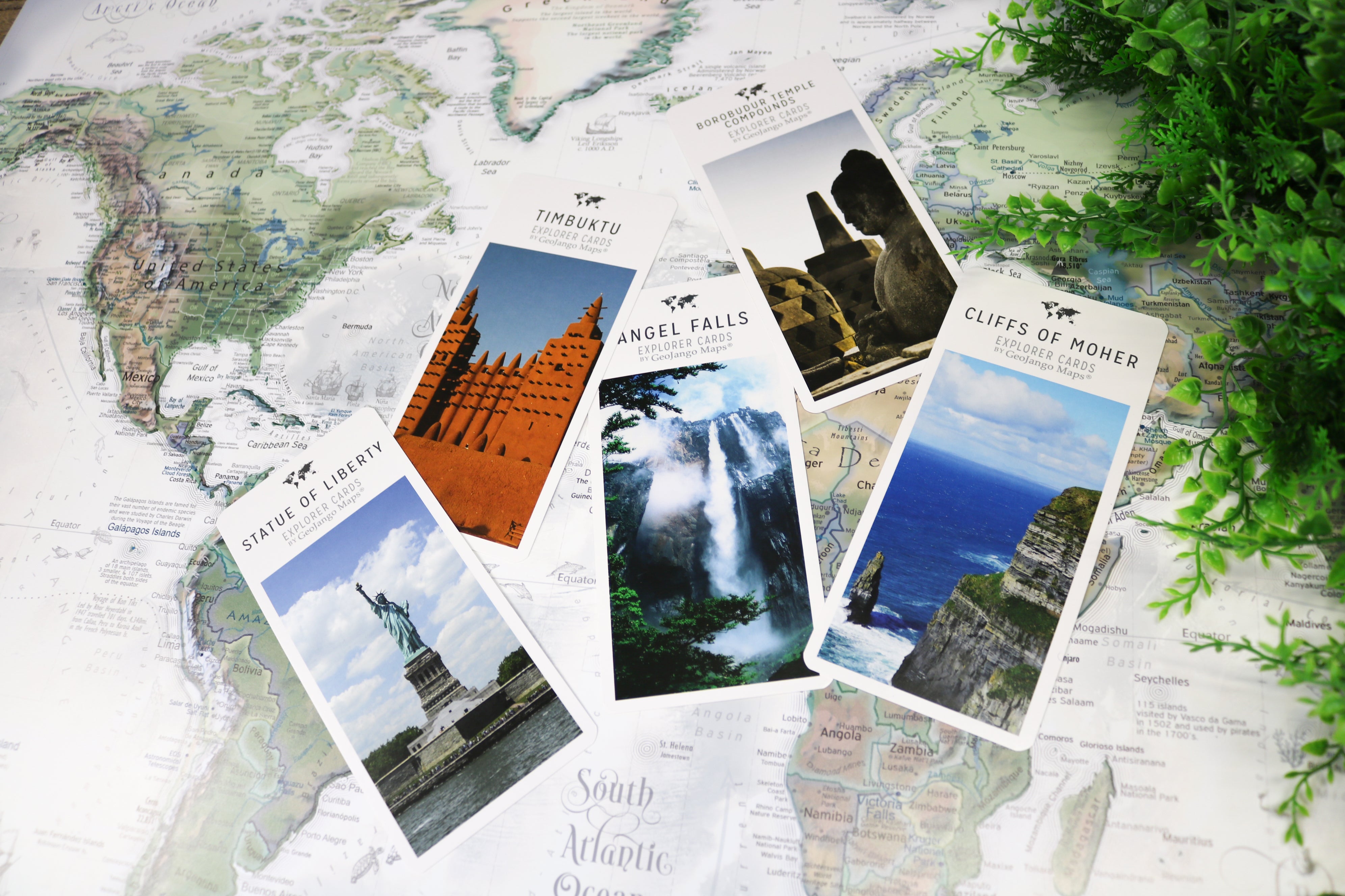 world trivia card deck