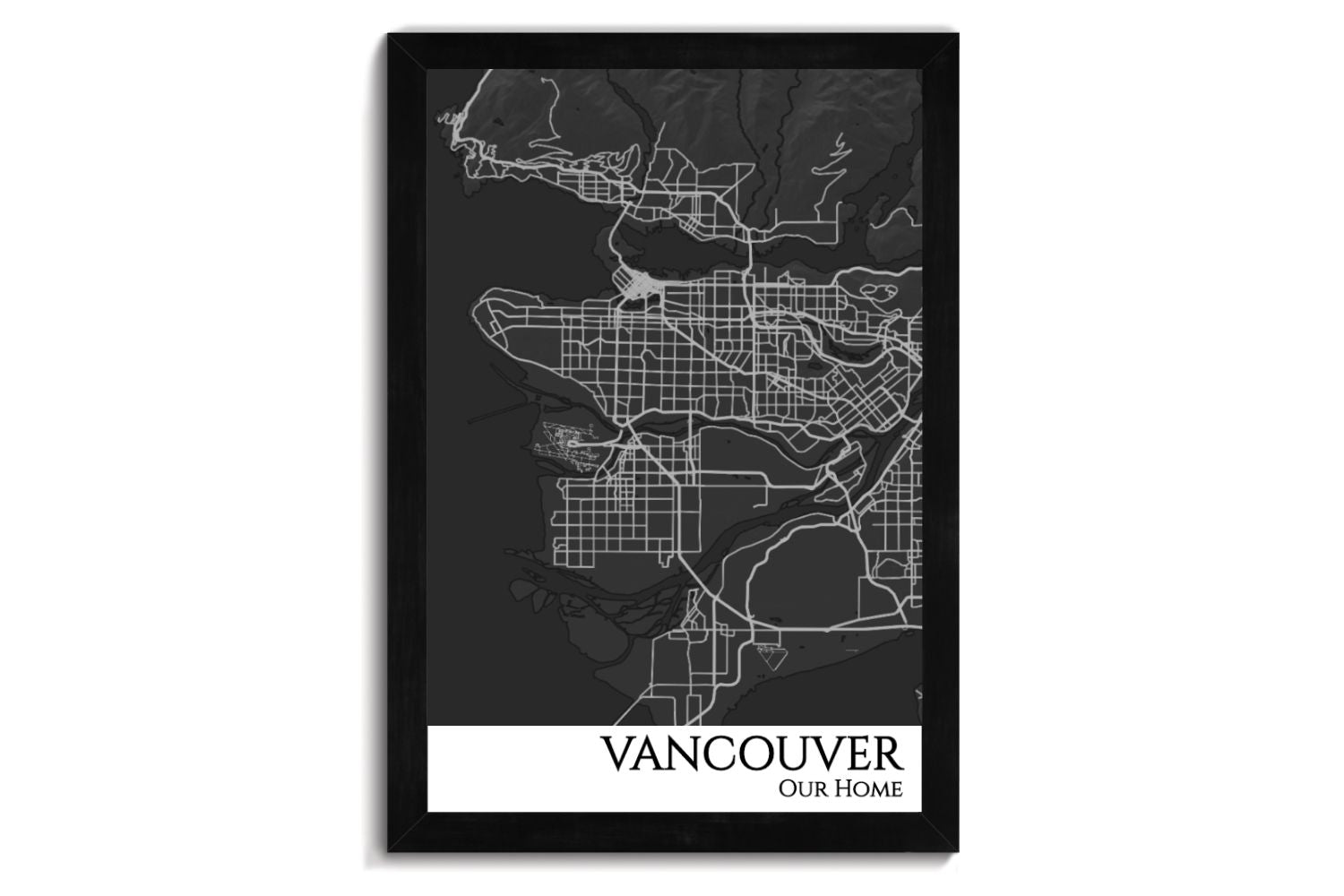 map of vancouver canada
