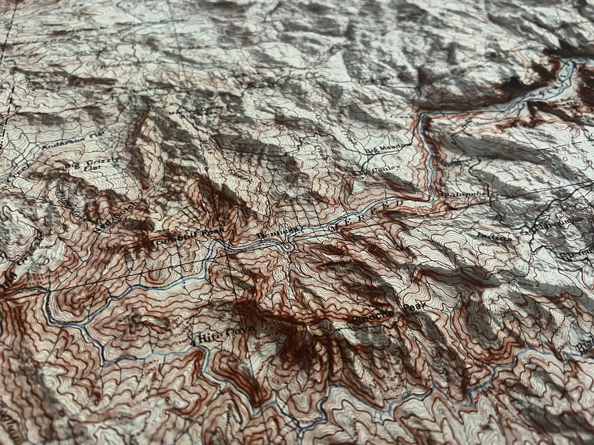 The Art Behind Shaded Relief Maps Geojango Maps
