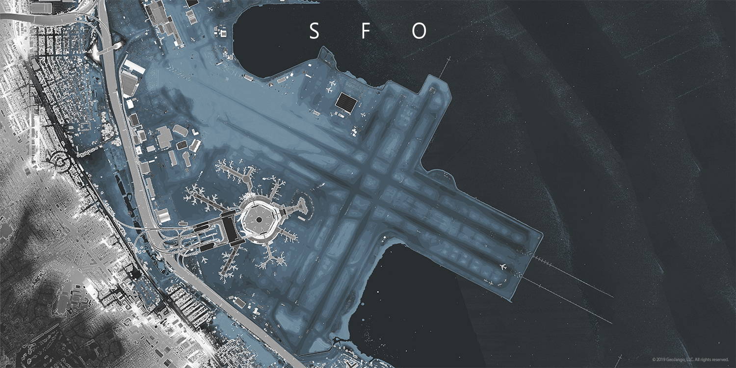 SFO Airport Map
