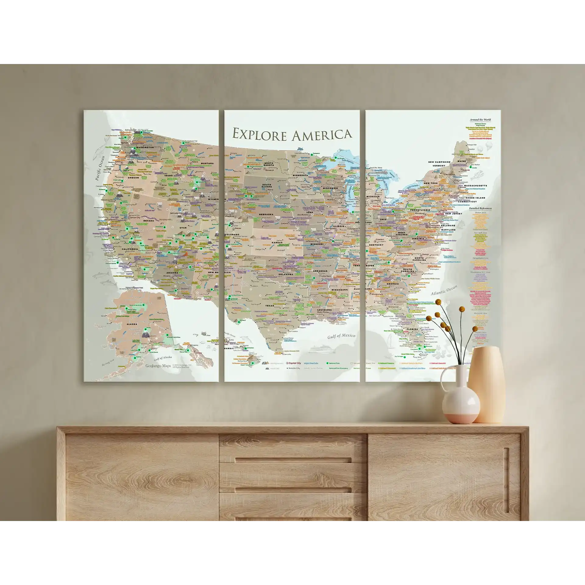 60x40 (Three 20x40 Panels)