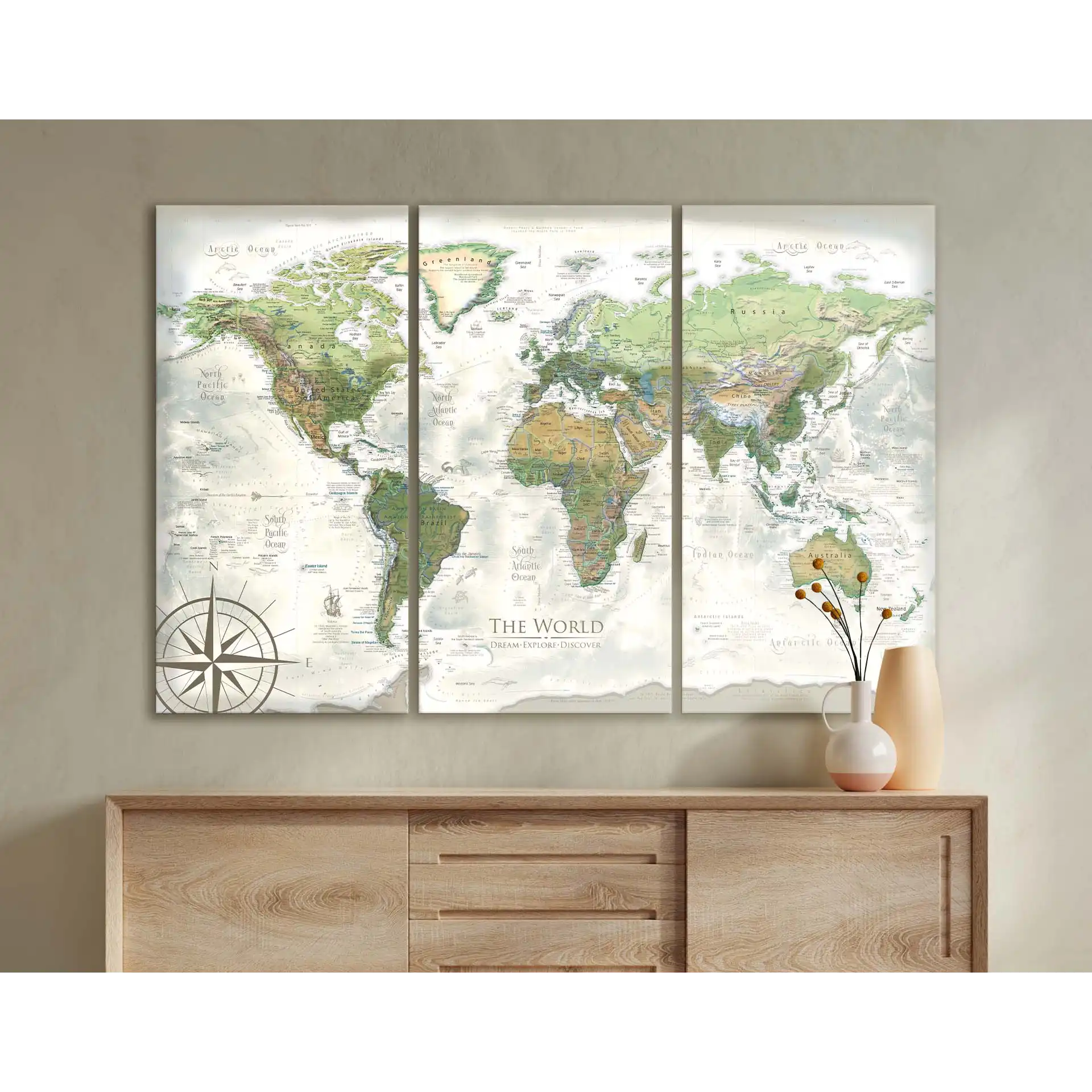 60x40 (Three 20x40 Panels)