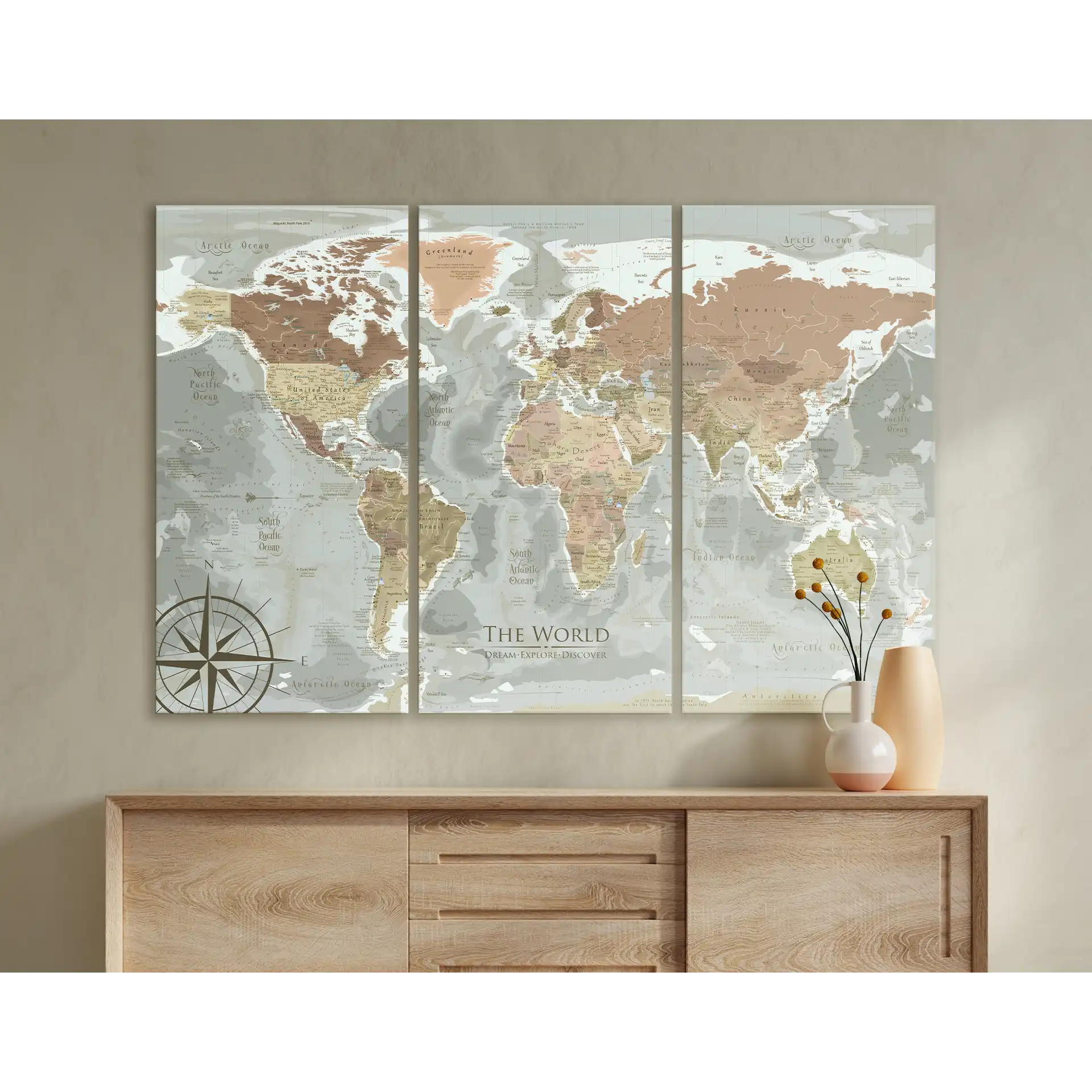 60x40 (Three 20x40 Panels)