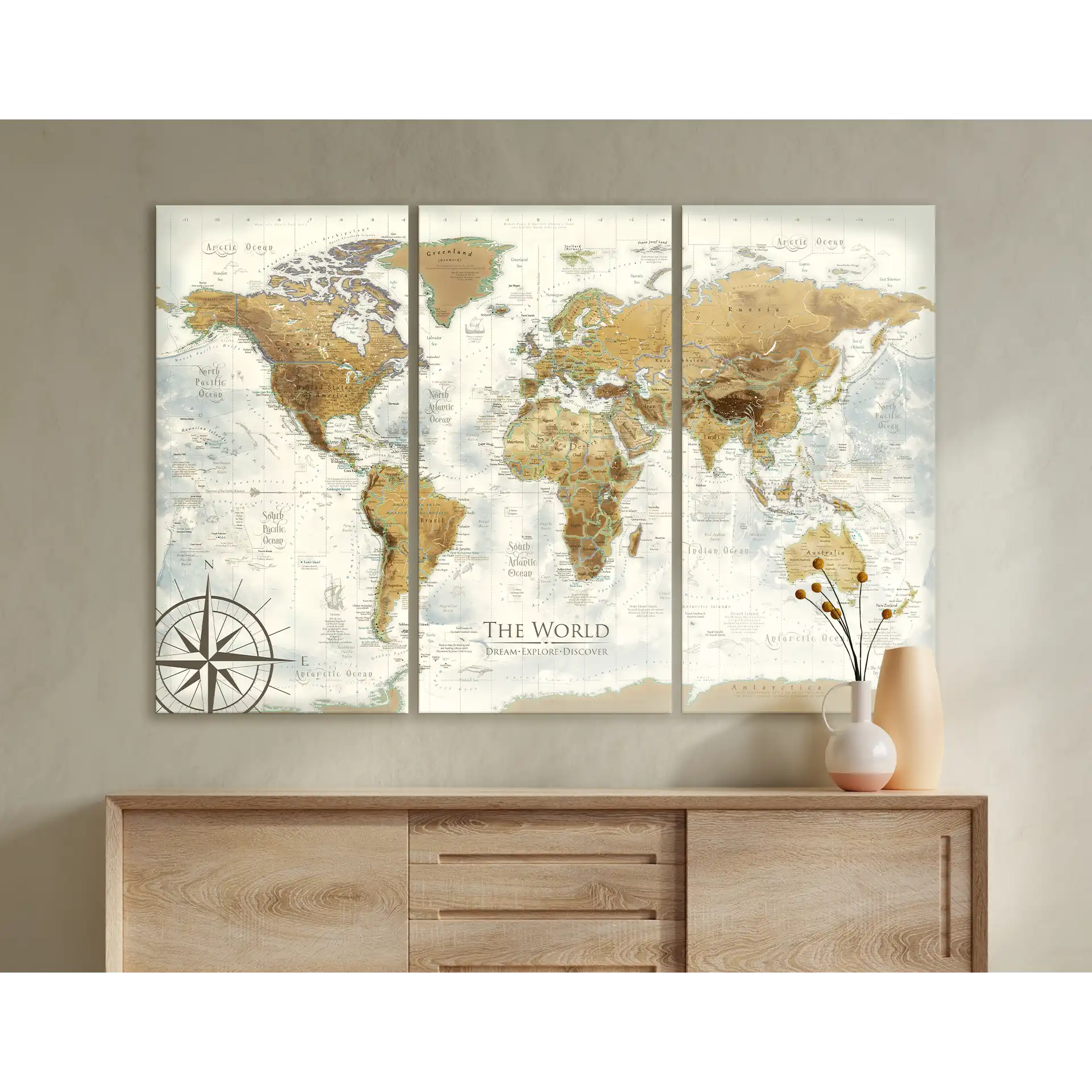 60x40 (Three 20x40 Panels)