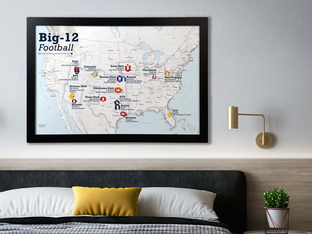 which schools are in the big 12