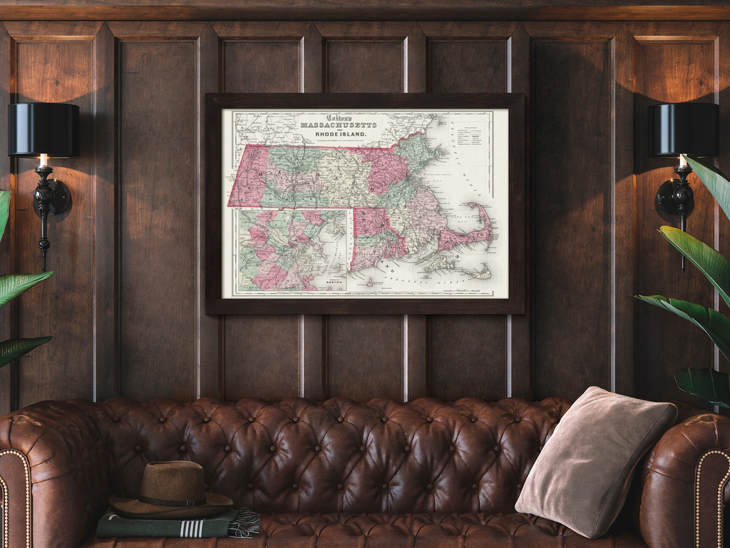 historic map of massachusetts