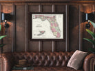 old florida map 1800s