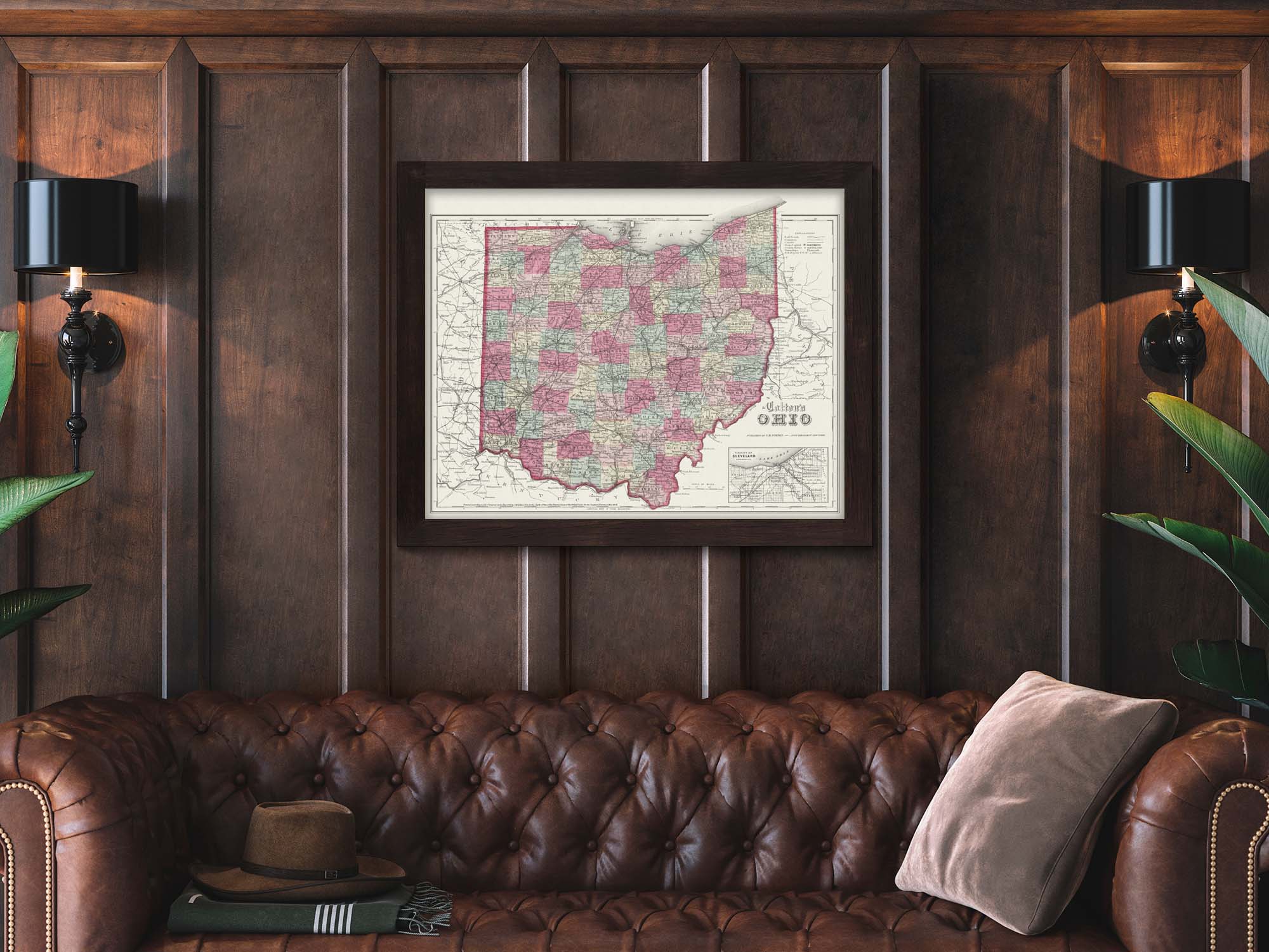 old ohio map