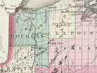 antique wisconsin maps 