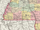 detailed old Mississippi map