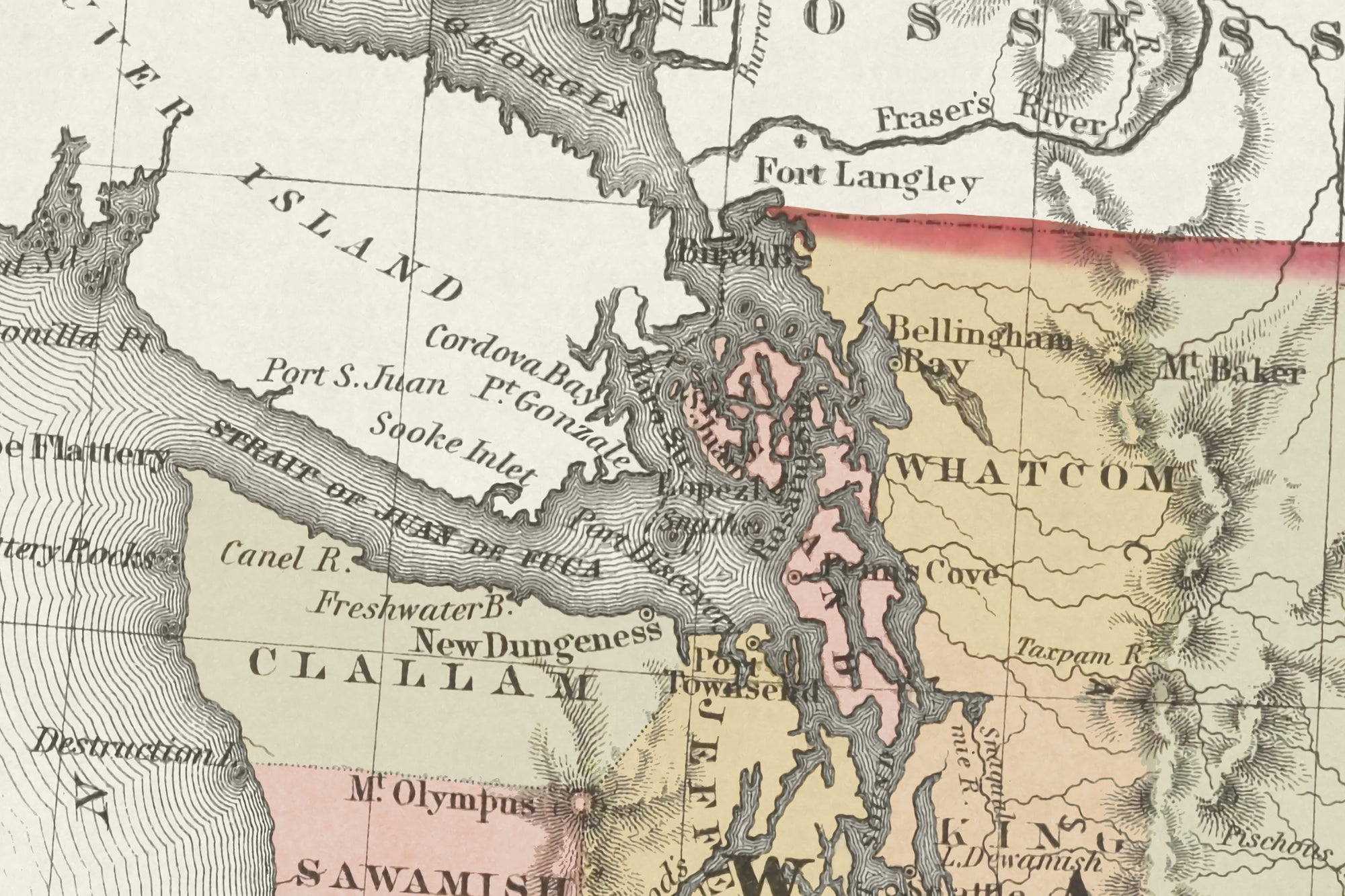 historic oregon map