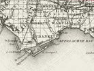 vintage florida map 