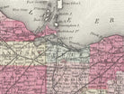 vintage Ohio map 