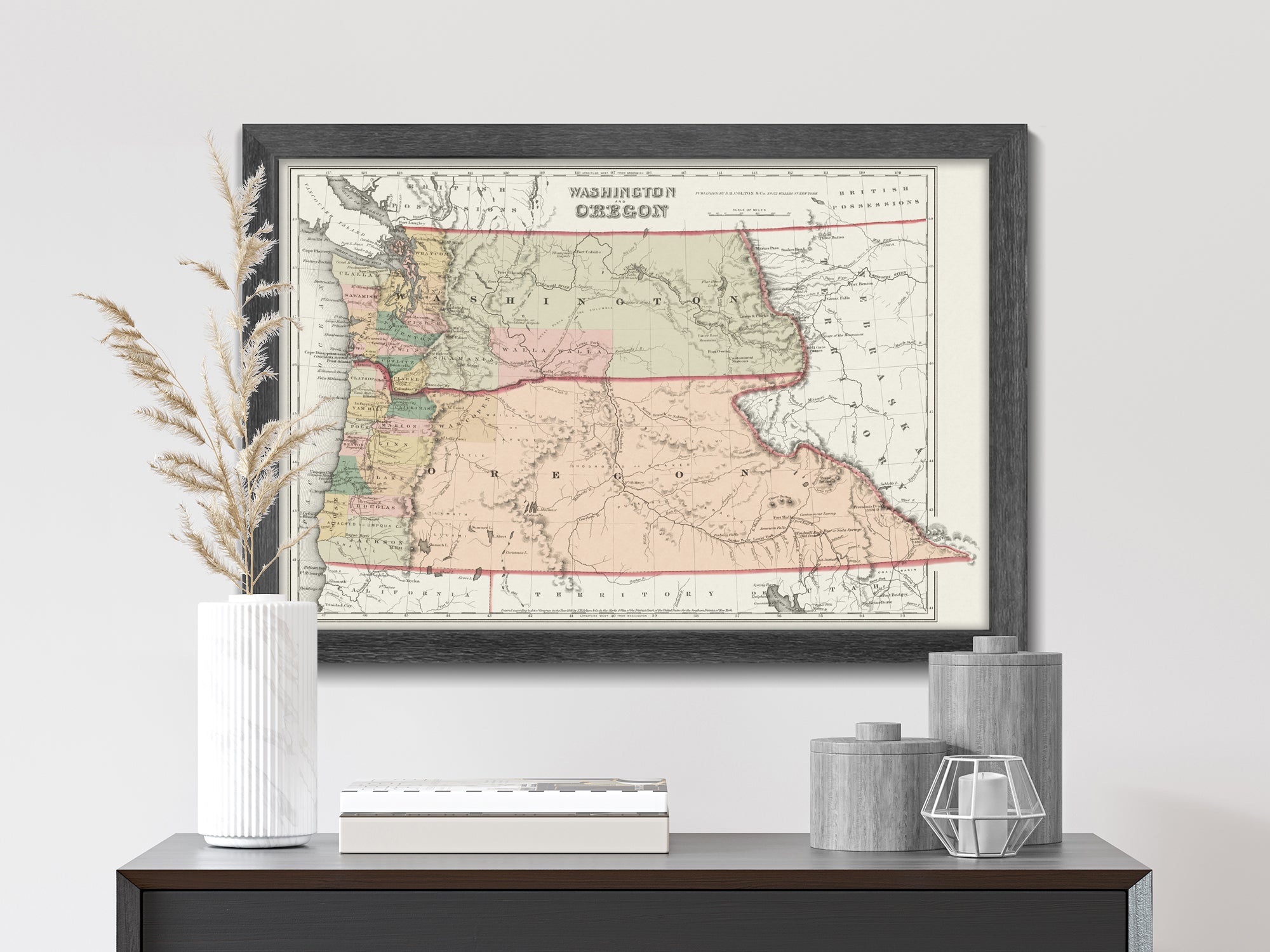 historic washington maps 