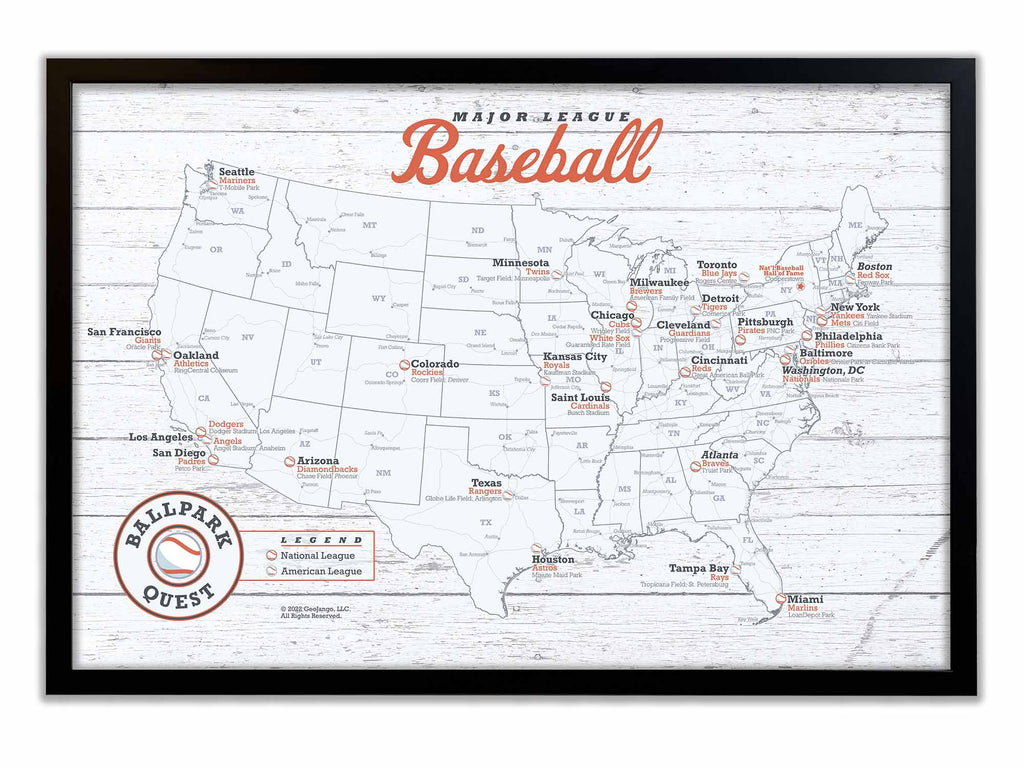 Baseball Stadium Maps