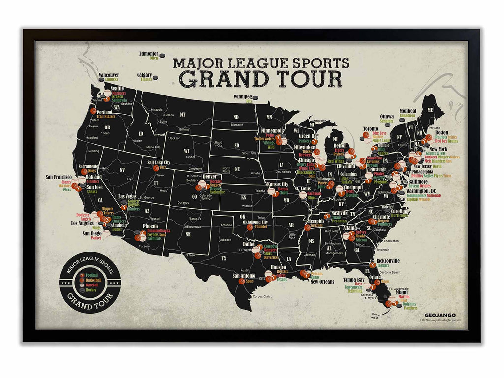 Grand Tour 4 Sports Stadium Map