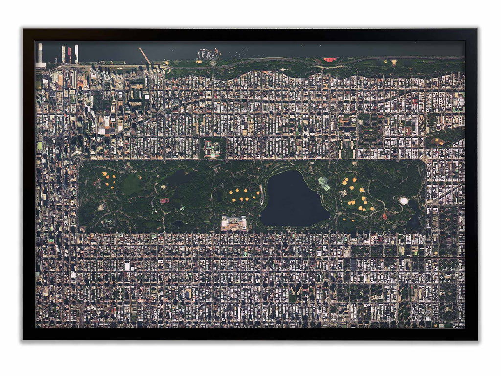 Central Park Satellite Photo
