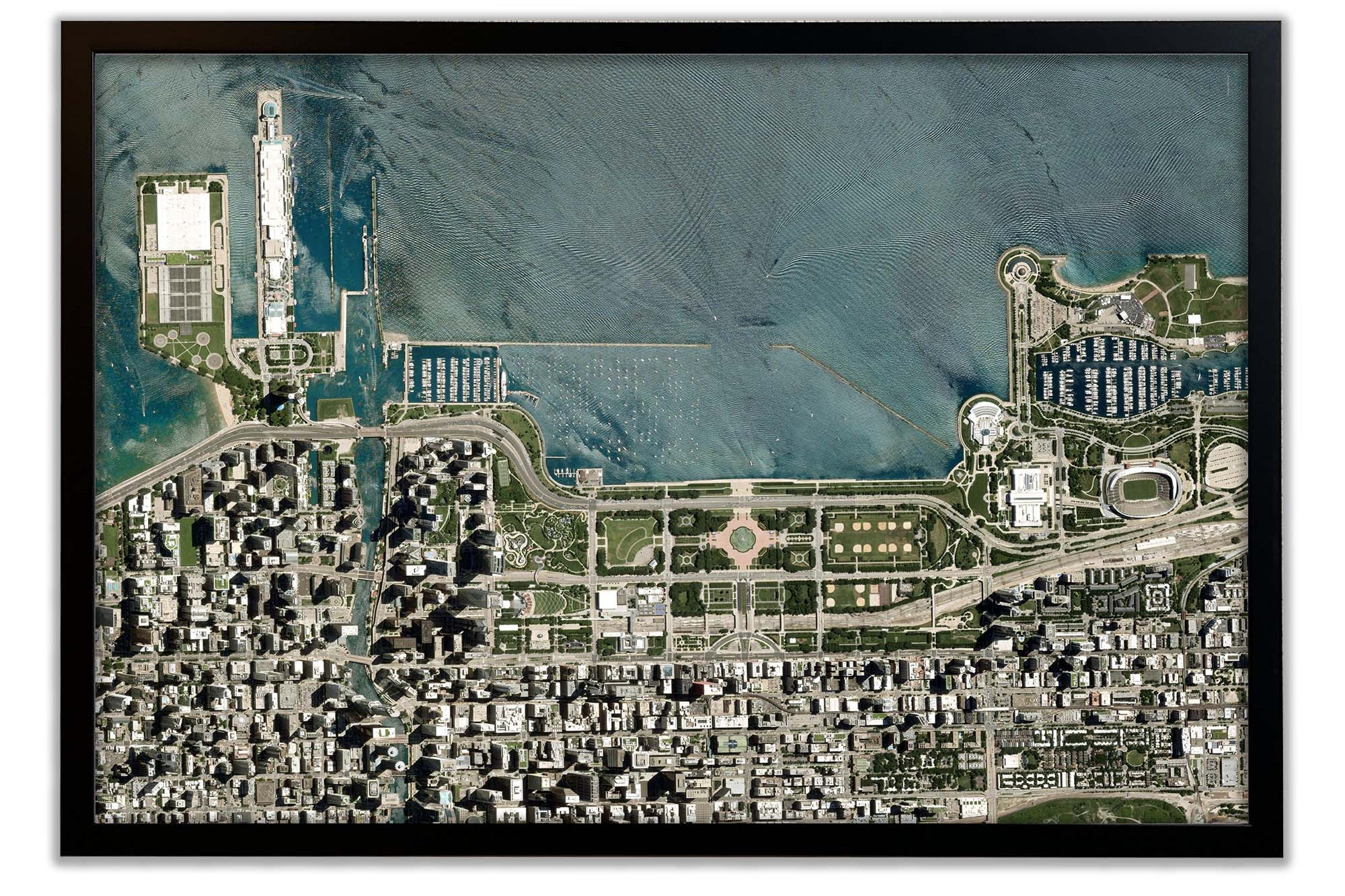 Chicago Satellite map